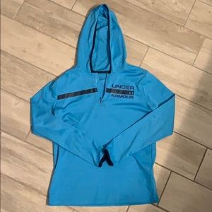 Under Armour Youth L hooded dry-fit pullover